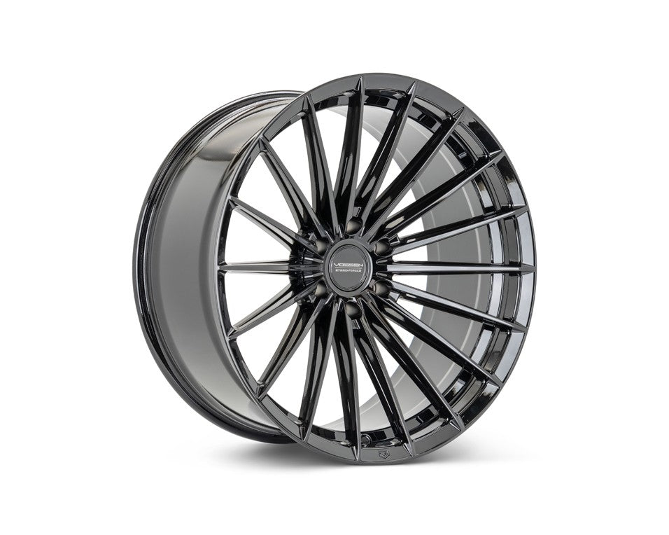 24" Vossen HFX4 Gloss Black 24x10 Concave Wheels Rims Fits Cadillac Escalade V