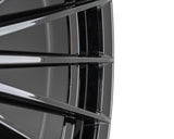 22" Vossen HFX4 Gloss Black 22x9.5 Concave Wheels Rims Fits GMC Yukon Denali