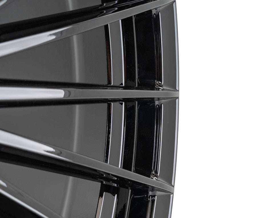 17" Vossen HFX4 Gloss Black 17x9 Concave Wheels Rims Fits Toyota 4Runner 5th Gen