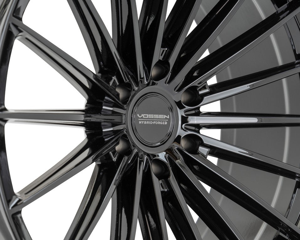 22" Vossen HFX4 Gloss Black 22x9.5 Concave Wheels Fits Toyota 4Runner 6th Gen