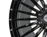 22" Vossen HFX4 Gloss Black 22x12 Concave Wheels Rims Fits RAM 1500 TRX