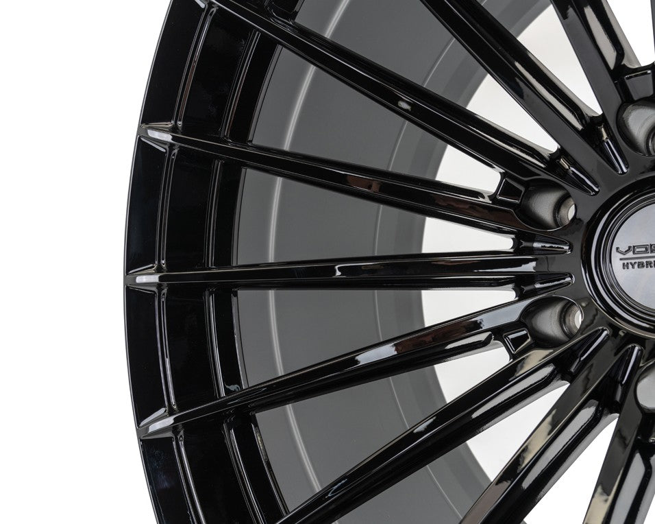 22" Vossen HFX4 Gloss Black 22x12 Concave Wheels Rims Fits Ford Bronco Raptor