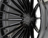 22" Vossen HFX4 Gloss Black 22x12 Concave Wheels Rims Fits Ford F150 2021 and Up