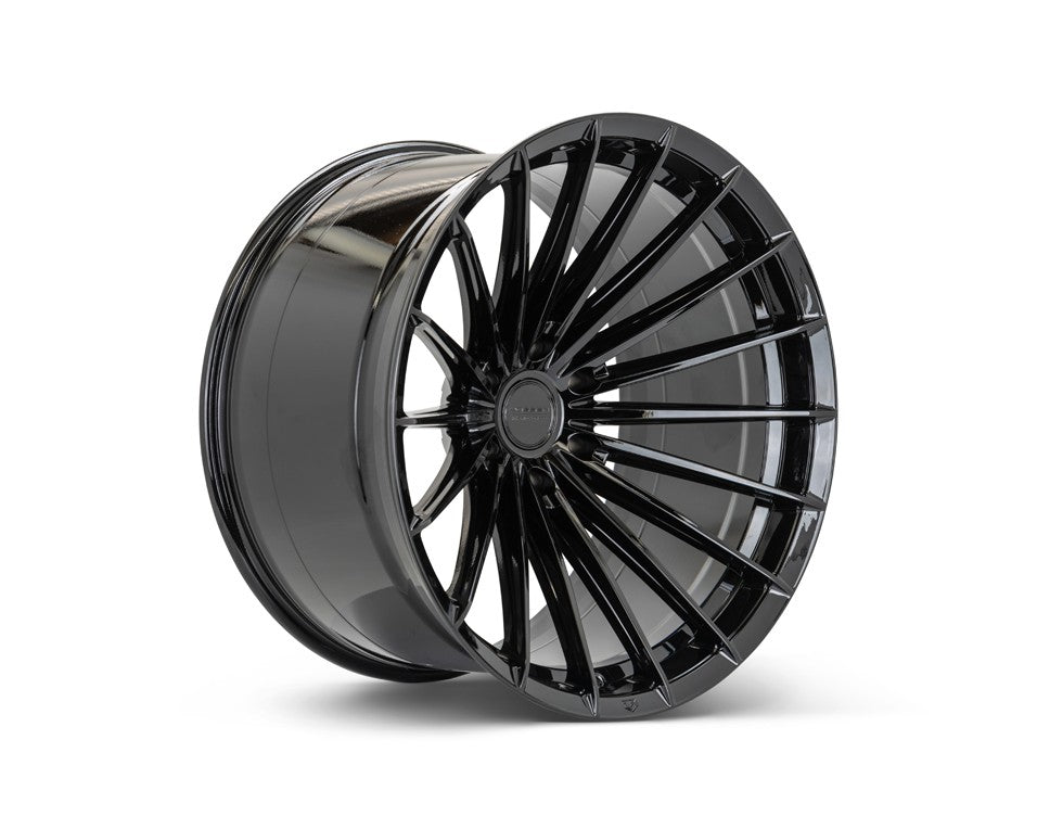 22" Vossen HFX4 Gloss Black 22x12 Concave Wheels Rims Fits Ford F150 2021 and Up