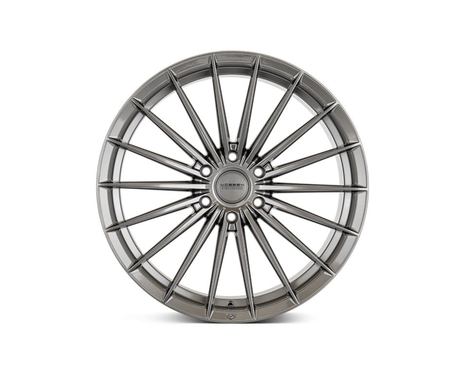 24" Vossen HFX4 Gloss Gunmetal 24x10 Concave Wheels Rims Fits Jeep Wagoneer