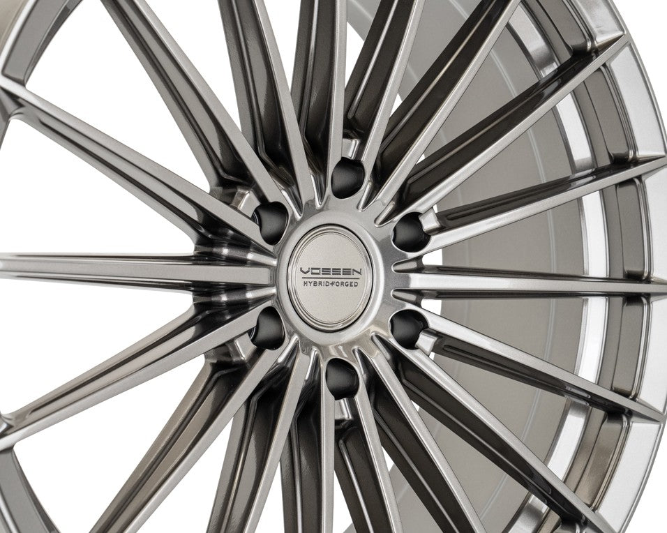 20" Vossen HFX4 Gloss Gunmetal 20x9.5 Concave Wheels Fits Toyota 4Runner 6th Gen