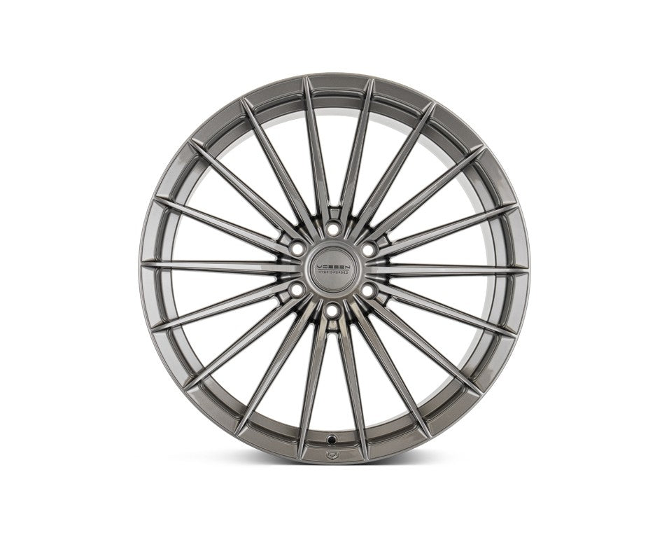 17" Vossen HFX4 Gloss Gunmetal 17x9 Concave Wheels Rims Fits Lexus GX550