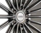 20" Vossen HFX4 Gloss Gunmetal 20x10 Concave Wheels Fits Ford F150 2021 and Up
