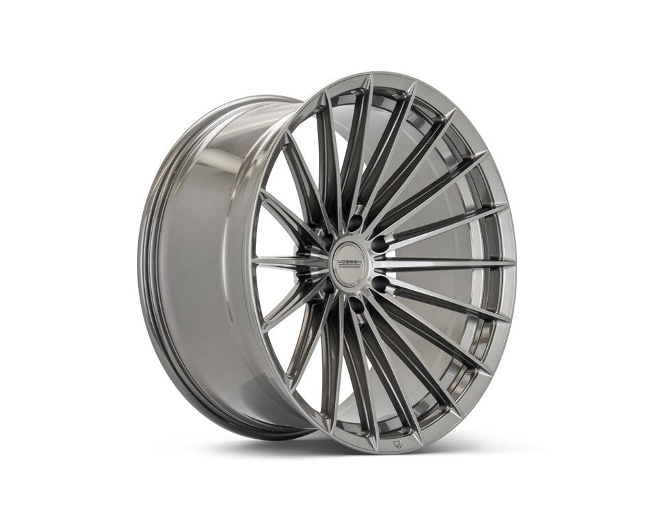 22" Vossen HFX4 Gloss Gunmetal 22x10 Concave Wheels Fits Ford F150 2021 and Up