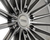 17" Vossen HFX4 Gloss Gunmetal 17x9 Concave Wheels Rims Fits Lexus GX470