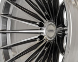 22" Vossen HFX4 Gloss Gunmetal 22x12 Concave Wheels Rims Fits RAM 1500 TRX