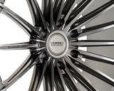 22" Vossen HFX4 Gloss Gunmetal 22x12 Concave Wheels Rims Fits Ford Bronco Raptor