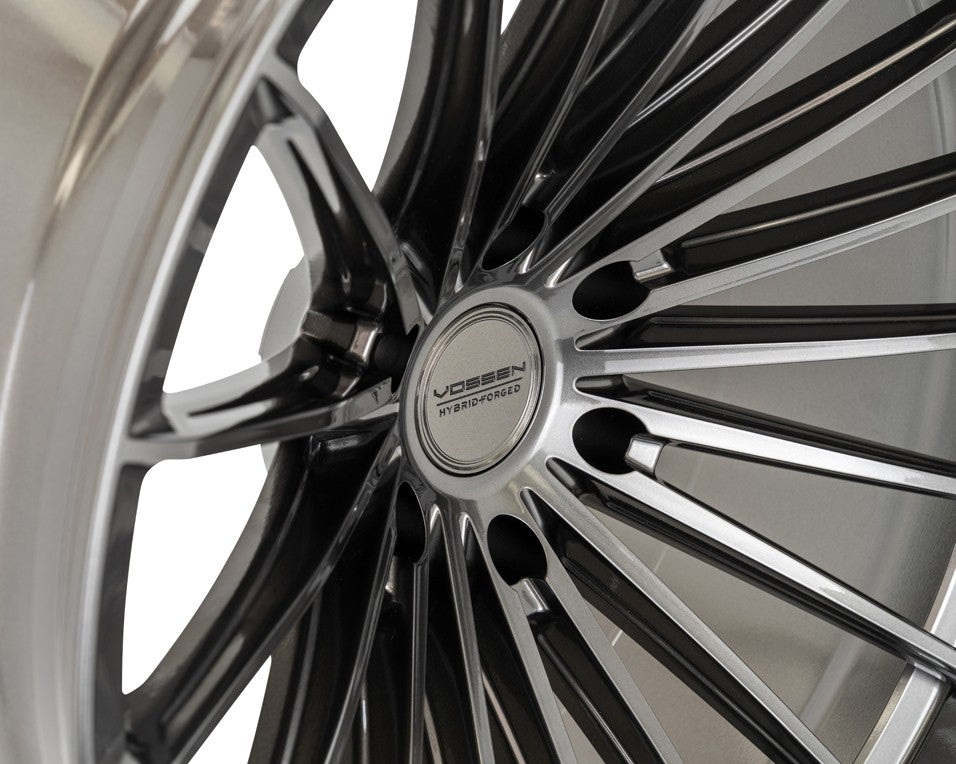 22" Vossen HFX4 Gloss Gunmetal 22x12 Concave Wheels Fits Ford F150 2015-2020