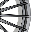 22" Vossen HFX4 Satin Black 22x9.5 Concave Wheels Rims Fits Lexus GX470