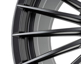 20" Vossen HFX4 Satin Black 20x9.5 Concave Wheels Rims Fits Lincoln Navigator