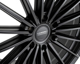 24" Vossen HFX4 Satin Black 24x10 Concave Wheels Rims Fits Cadillac Escalade
