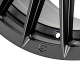 22" Vossen HFX4 Satin Black 22x9.5 Concave Wheels Rims Fits Cadillac Escalade V