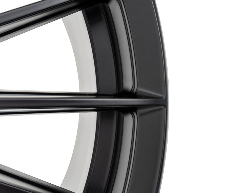 24" Vossen HFX4 Satin Black 24x10 Concave Wheels Rims Fits GMC Yukon Denali