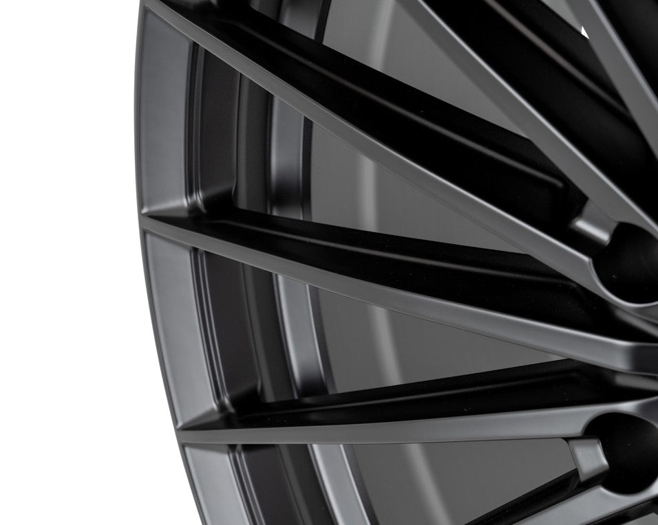 24" Vossen HFX4 Satin Black 24x10 Concave Wheels Rims Fits Chevrolet Suburban