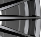 20" Vossen HFX4 Satin Black 20x9.5 Concave Wheels Rims Fits Chevrolet Tahoe