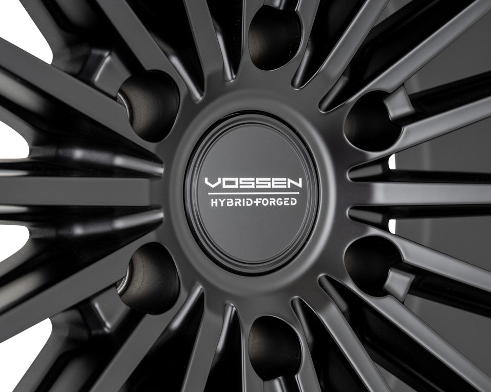 22" Vossen HFX4 Satin Black 22x9.5 Concave Wheels Rims Fits Lexus GX470