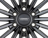 22" Vossen HFX4 Satin Black 22x10 Concave Wheels Rims Fits Ford Bronco Raptor