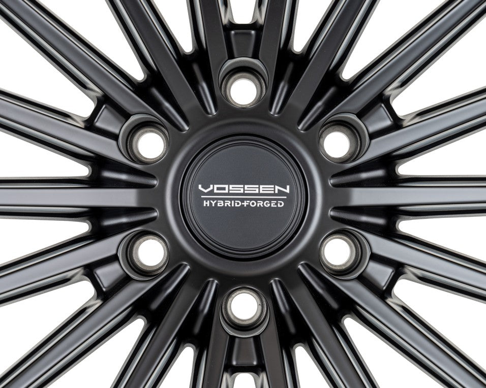 17" Vossen HFX4 Satin Black 17x9 Concave Wheels Rims Fits Toyota Tacoma 4th Gen