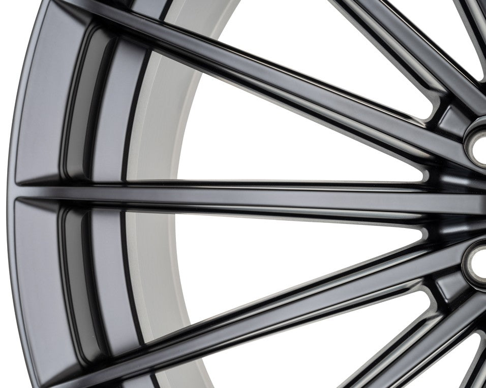 20" Vossen HFX4 Satin Black 20x10 Concave Wheels Rims Fits Ford F150 2015-2020
