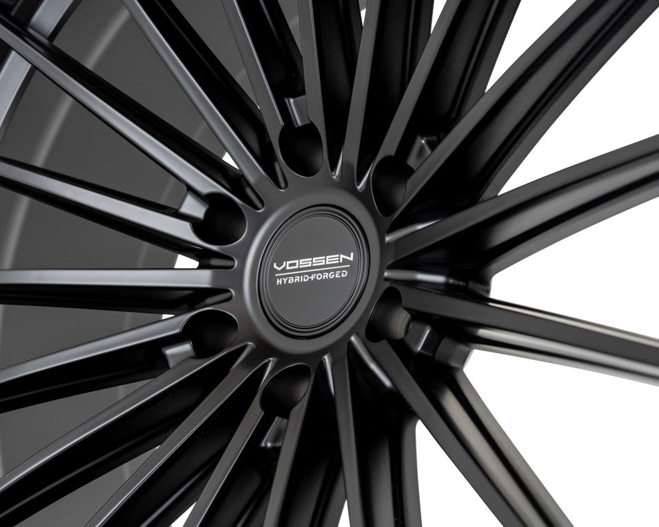 18" Vossen HFX4 Satin Black 18x9 Concave Wheels Rims Fits Lexus GX460