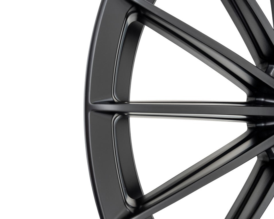 18" Vossen HFX4 Satin Black 18x9 Concave Wheels Rims Fits Ford Ranger Raptor
