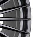 18" Vossen HFX4 Satin Black 18x9 Concave Wheels Rims Fits Ford Ranger Raptor