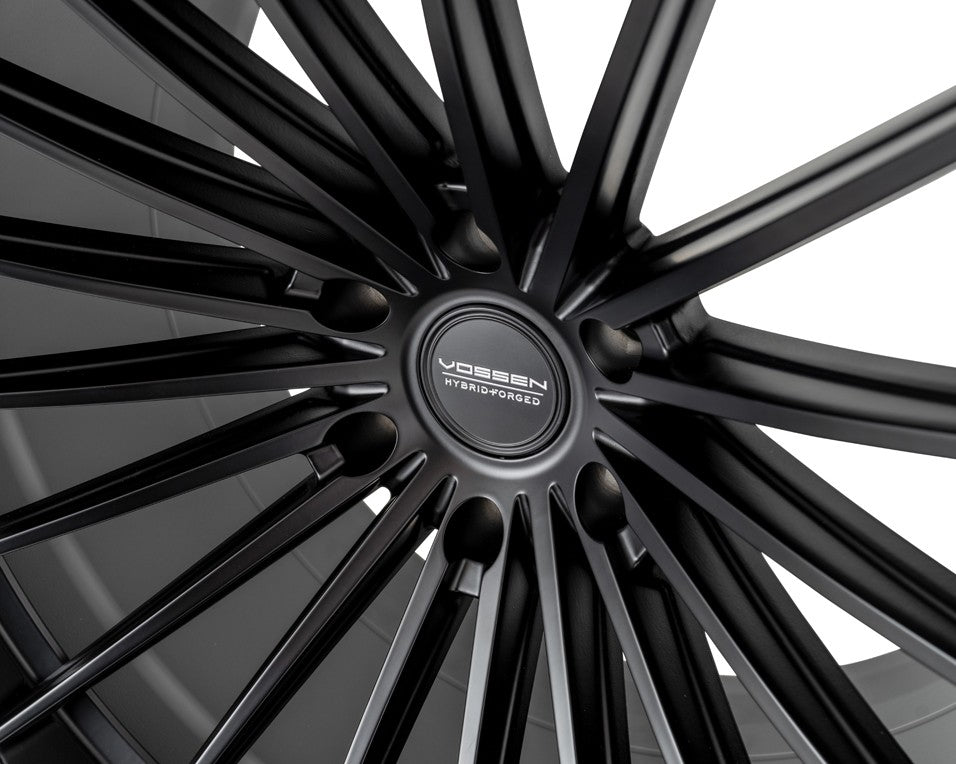 22" Vossen HFX4 Satin Black 22x12 Concave Wheels Rims Fits Ford Bronco Raptor
