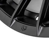 22" Vossen HFX4 Satin Black 22x12 Concave Wheels Rims Fits Ford F150 2015-2020