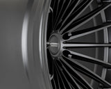 22" Vossen HFX4 Satin Black 22x12 Concave Wheels Rims Fits RAM 1500 TRX