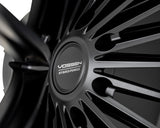 22" Vossen HFX4 Satin Black 22x12 Concave Wheels Rims Fits Ford Bronco Raptor