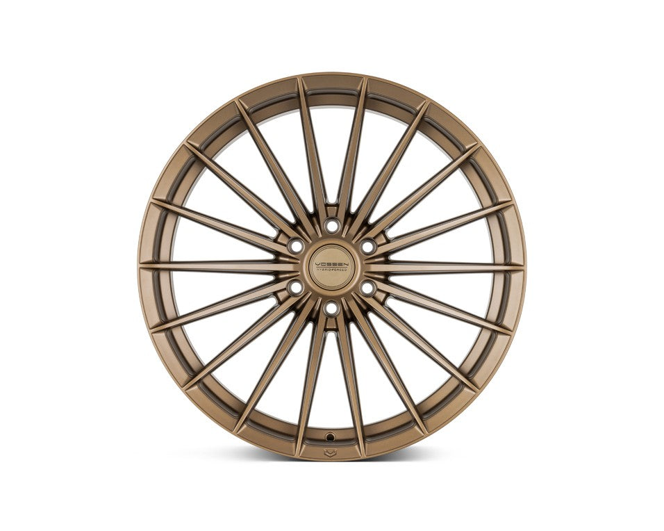 22" Vossen HFX4 Satin Bronze 22x9.5 Concave Wheels Rims Fits GMC Sierra