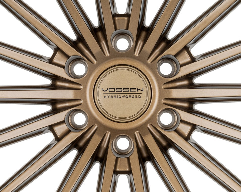 22" Vossen HFX4 Satin Bronze 22x9.5 Concave Wheels Fits Ford F150 2021 and Up