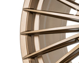 17" Vossen HFX4 Satin Bronze 17x9 Concave Wheels Rims Fits Lexus GX460