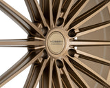 17" Vossen HFX4 Satin Bronze 17x9 Concave Wheels Rims Fits Ford F150 2015-2020