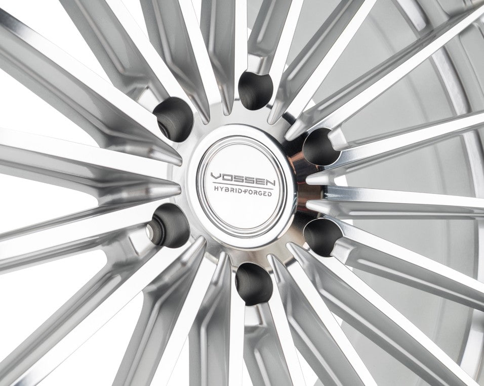 20" Vossen HFX4 Silver Polished 20x9.5 Wheels Fits Toyota Sequoia 3rd Gen