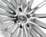 24" Vossen HFX4 Silver Polished 24x10 Concave Wheels Fits Lexus LX600 LX700h