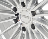 22" Vossen HFX4 Silver Polished 22x9.5 Concave Wheels Rims Fits GMC Sierra