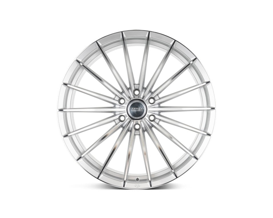 20" Vossen HFX4 Silver Polished 20x9.5 Wheels Fits Toyota Sequoia 2nd Gen