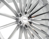 20" Vossen HFX4 Silver Polished 20x9.5 Wheels Fits Toyota Land Cruiser 250
