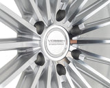 17" Vossen HFX4 Silver Polished 17x9 Concave Wheels Rims Fits Ford Bronco Raptor