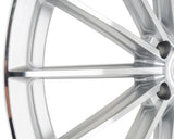 17" Vossen HFX4 Silver Polished 17x9 Concave Wheels Rims Fits Lexus GX470
