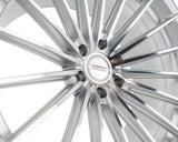 18" Vossen HFX4 Silver Polished 18x9 Concave Wheels Fits Toyota 4Runner 6th Gen