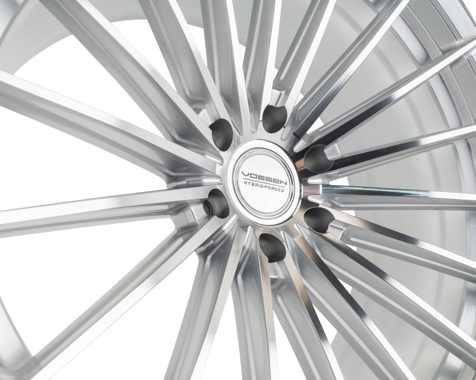 17" Vossen HFX4 Silver Polished 17x9 Concave Wheels Rims Fits Lexus GX550