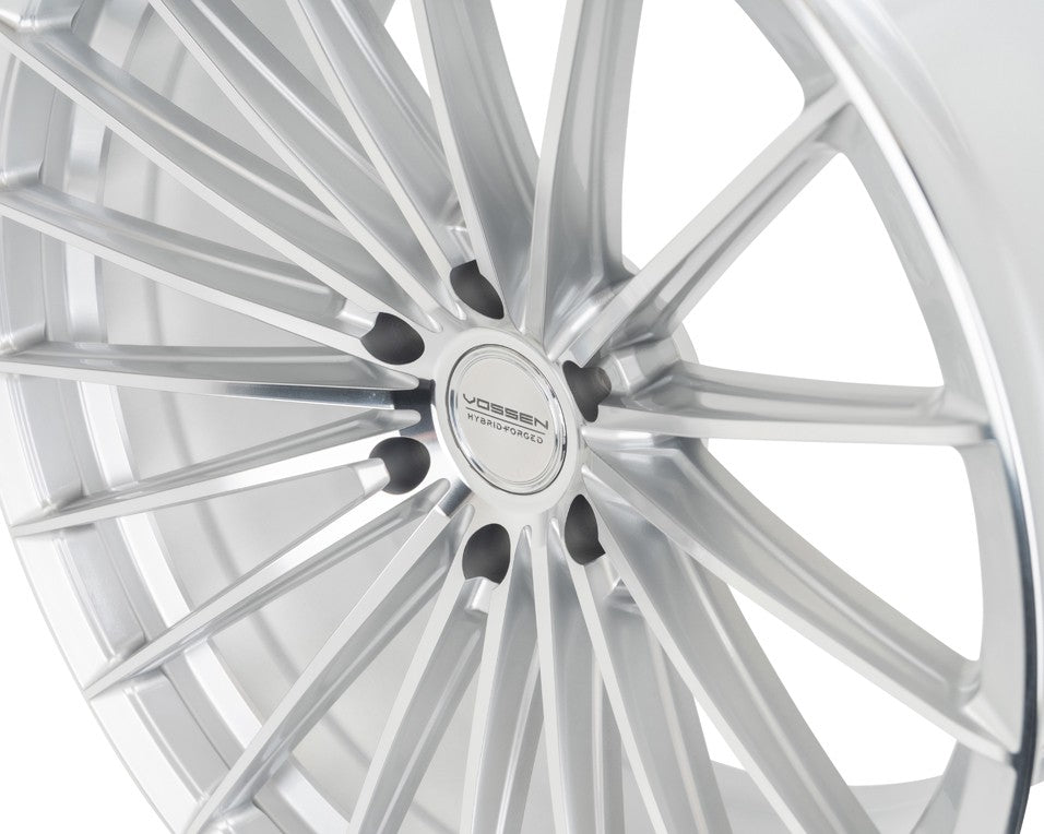 18" Vossen HFX4 Silver Polished 18x9 Concave Wheels Rims Fits RAM 1500 TRX