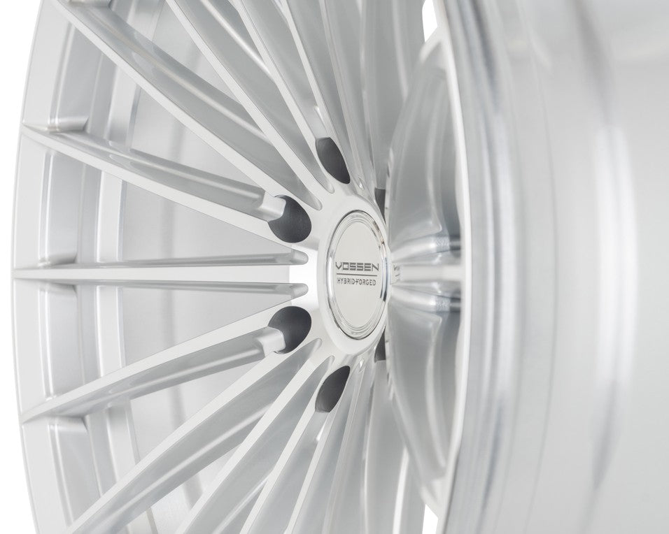 18" Vossen HFX4 Silver Polished 18x9 Concave Wheels Rims Fits Ford Bronco